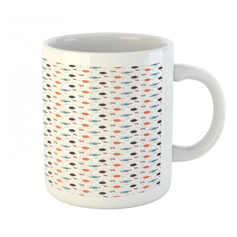 Astro Planets Rockets Mug