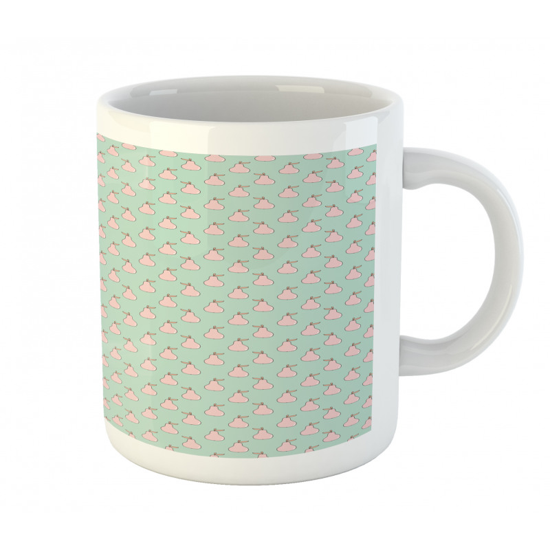 Simplistic Repetitive Fruit Mug