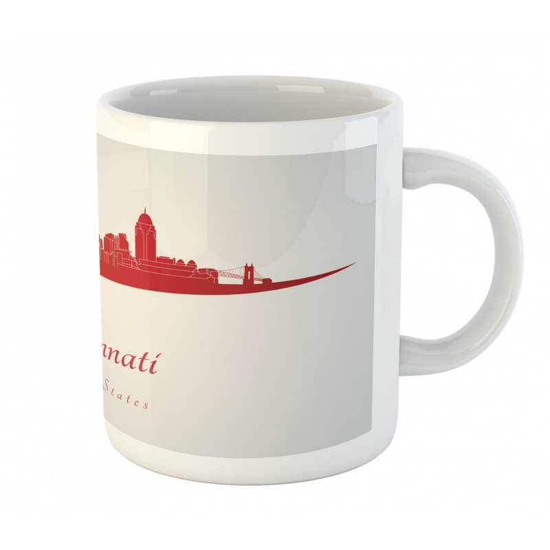 United States Busy City Mug