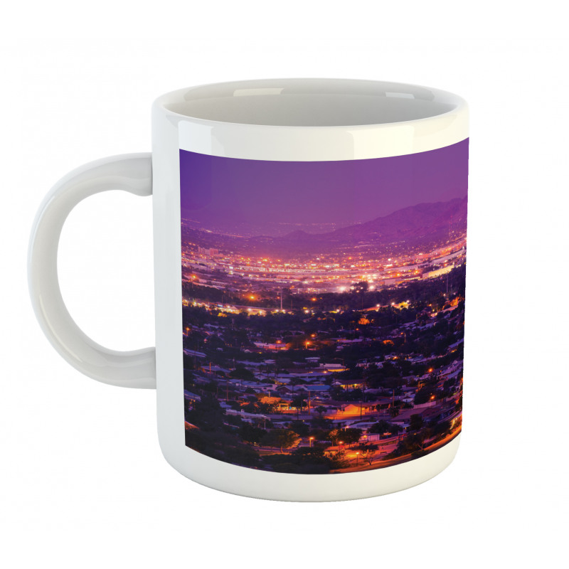 Night Panorama of Phoenix Mug