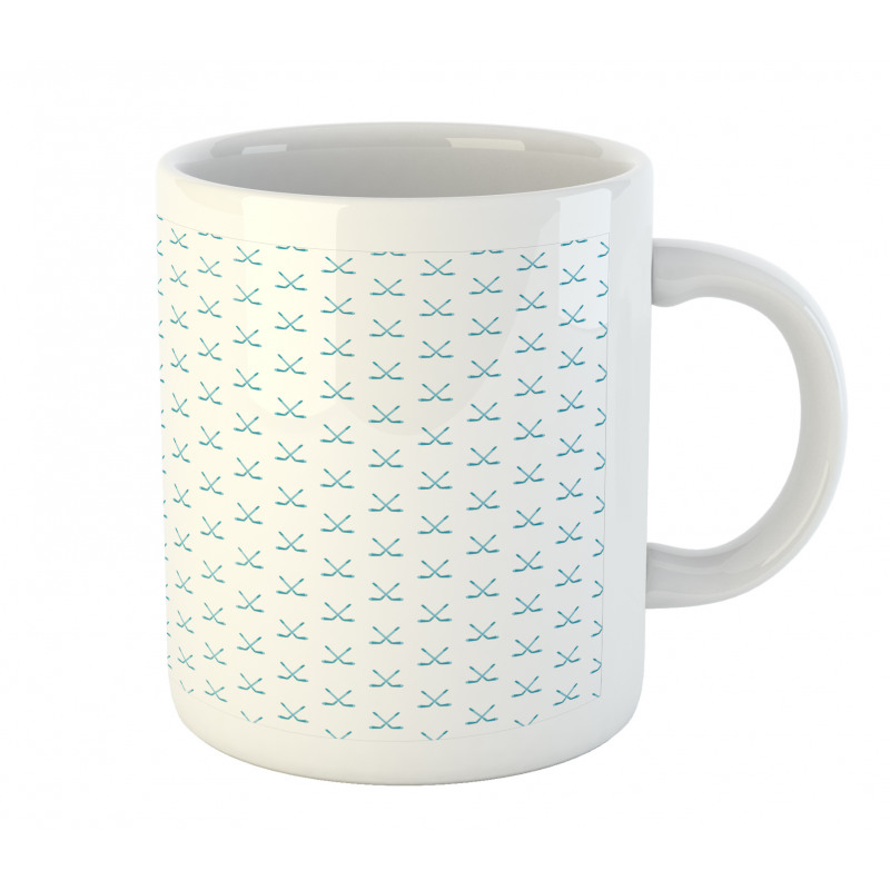 Clubs Sticks Graphic Pattern Mug