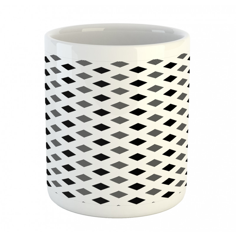 Minimalist Style Squares Mug