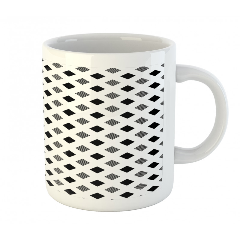 Minimalist Style Squares Mug