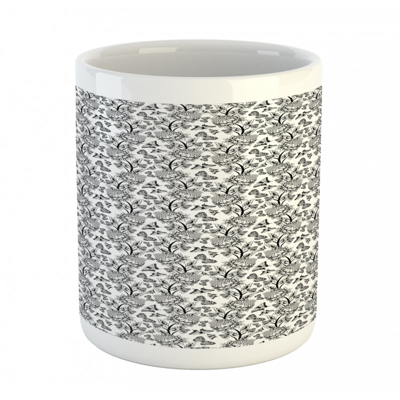 Floral Ornamental Design Mug