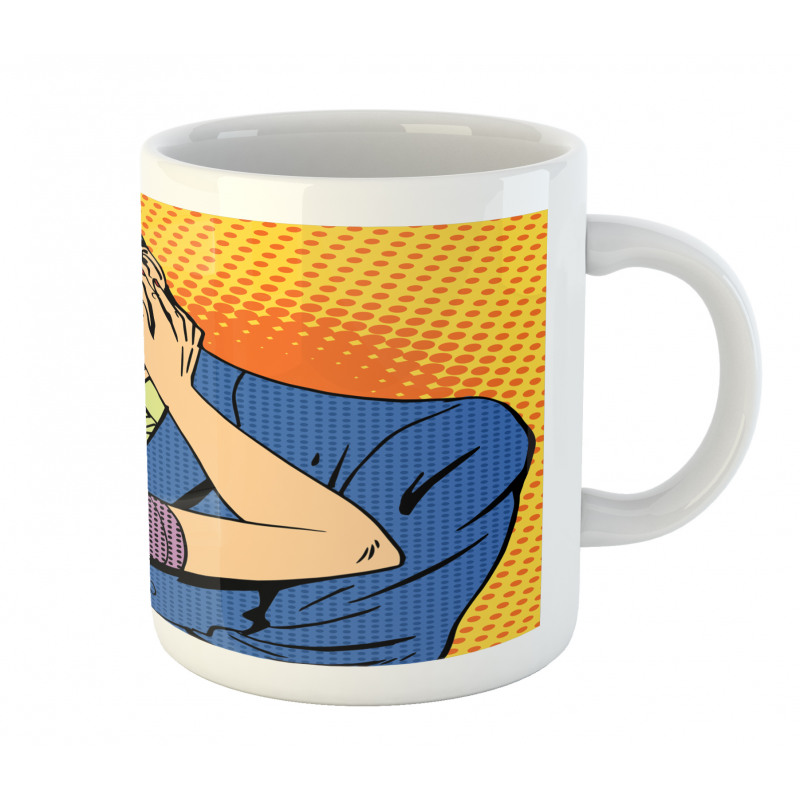 Loving Husband Wife Hugging Mug