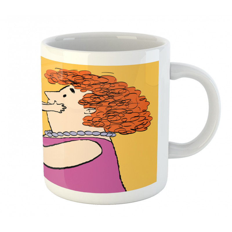 Woman with Her Grandkid Mug