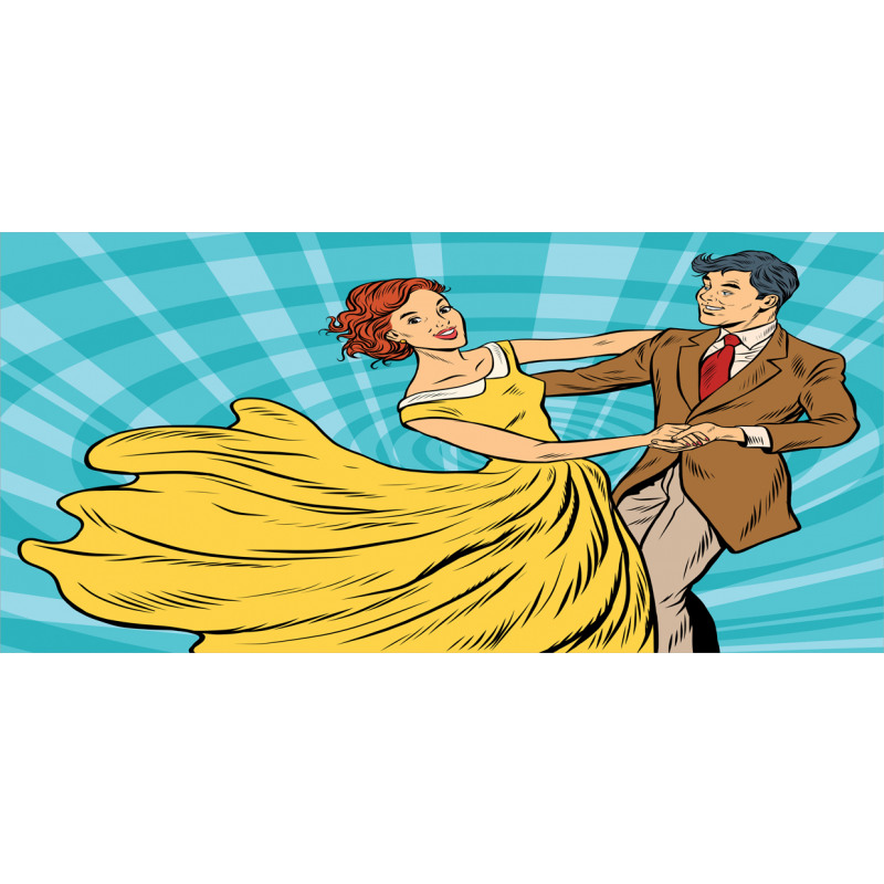 Dancing Romantic Retro Couple Mug