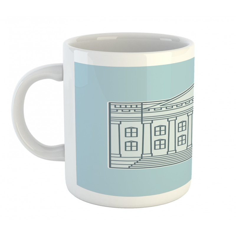 USA Custom House Theme Mug