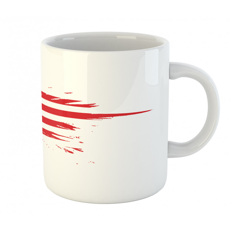 Grunge Flag Freedom Duty Mug