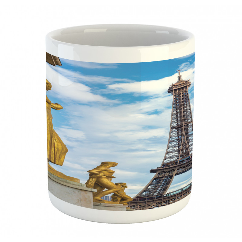 Antique Sculptures Eiffel Mug