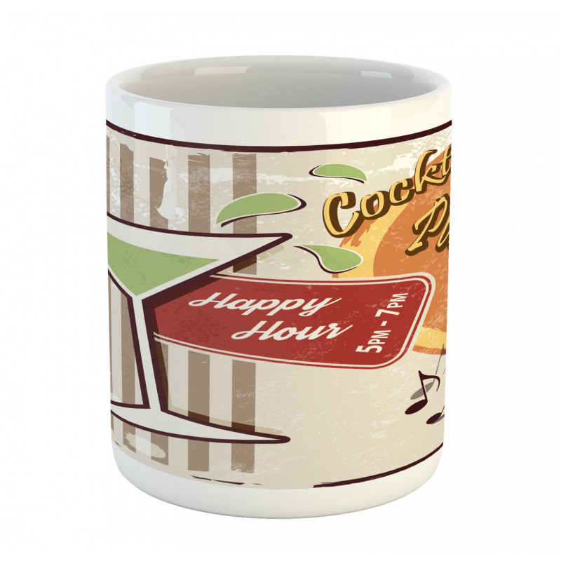 Retro Happy Hour Mug