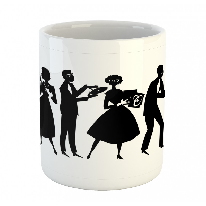 50s Party People Mug