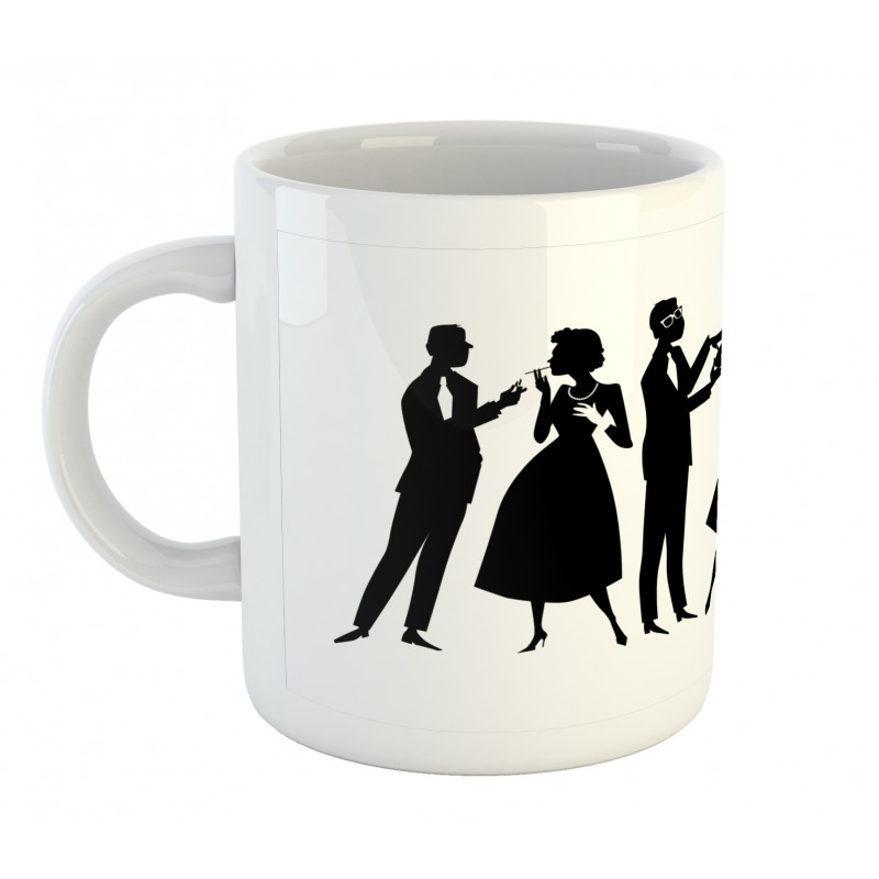 50s Party People Mug