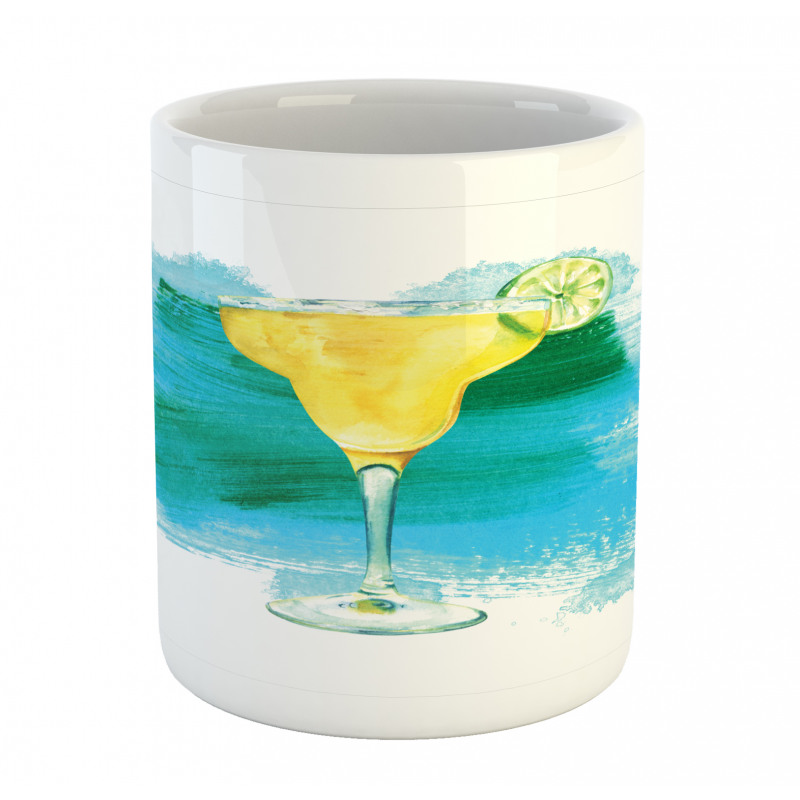 Watercolor Margarita Mug