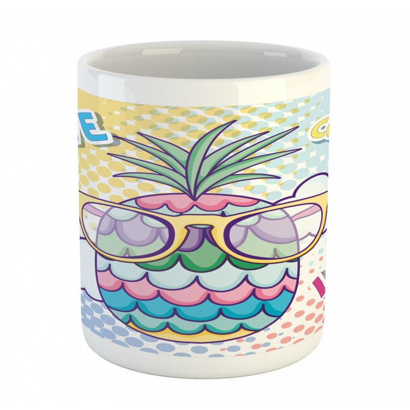 Pineapple Sunglasses Love Cool Mug