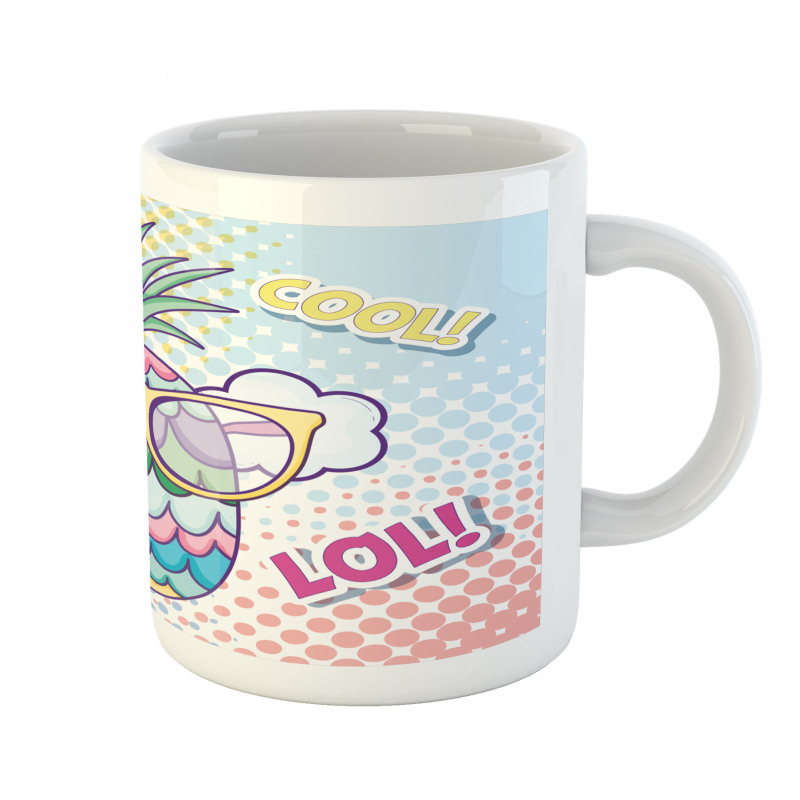 Pineapple Sunglasses Love Cool Mug