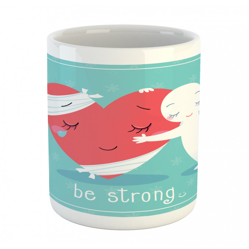 Giving Hug Cheer a Friend Mug