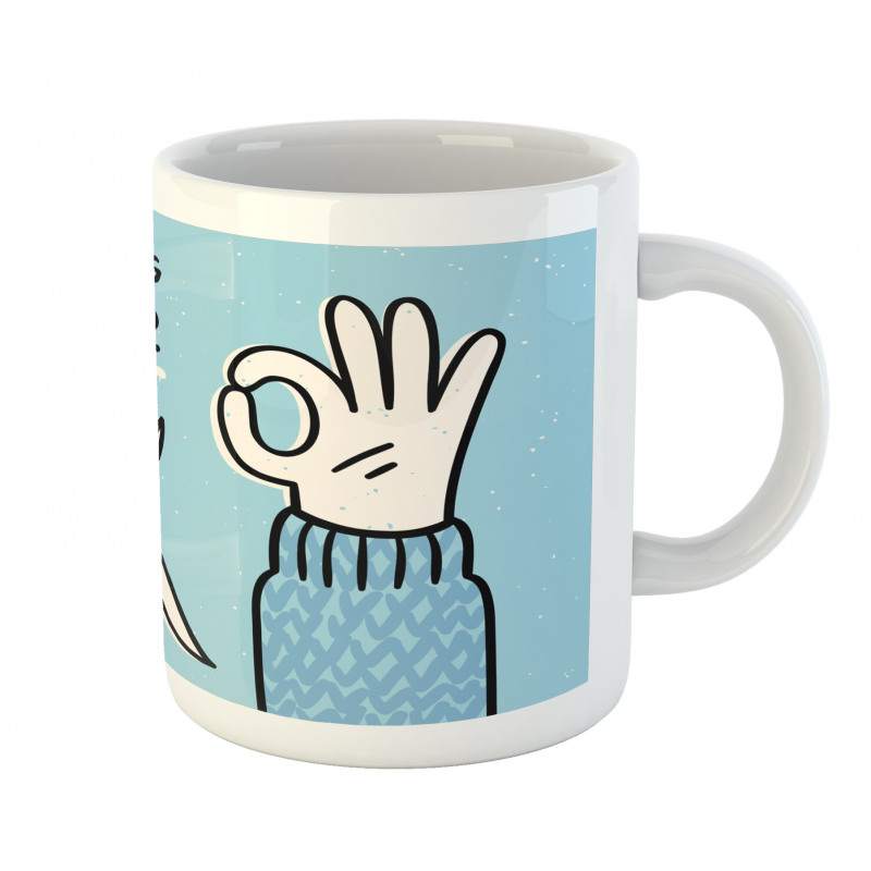 Everything Will Be Okey Hand Mug