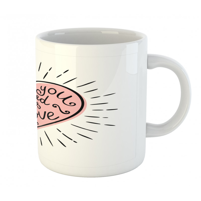 Pink Heart Mug