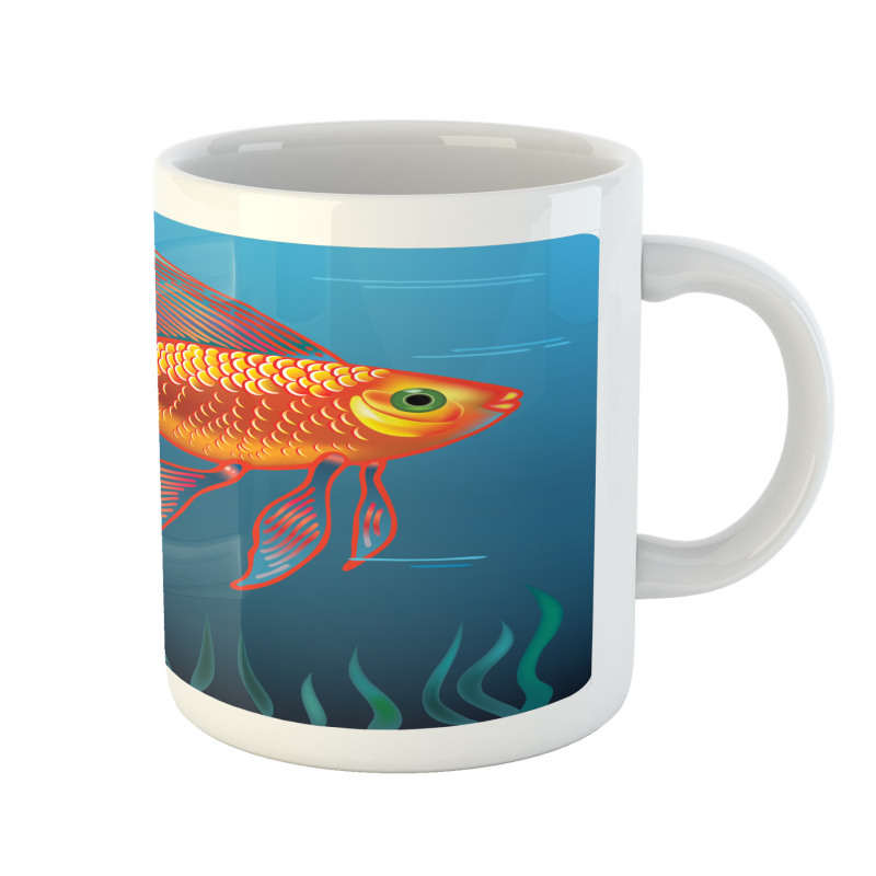 Aquarium Fishes in Water Mug