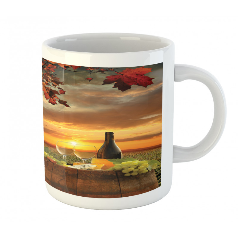 Tuscany Land Rural Field View Mug