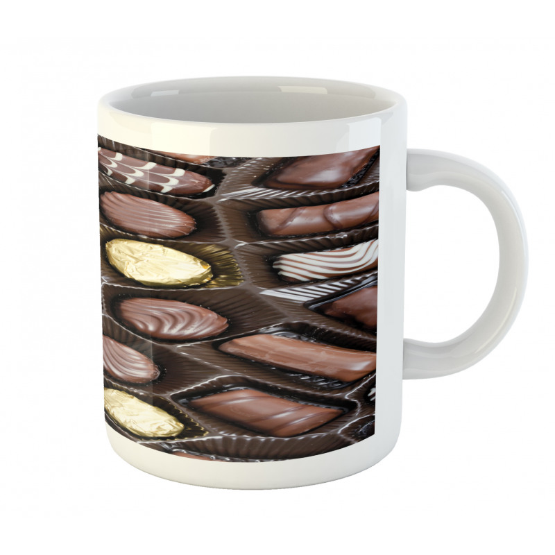 Yum Chocolate Box Image Mug