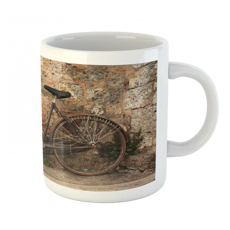 Rusty Vintage Bicycle Mug