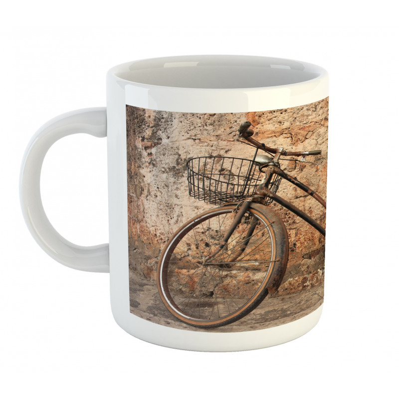 Rusty Vintage Bicycle Mug