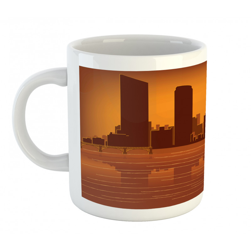 Skyline and Reflection Mug