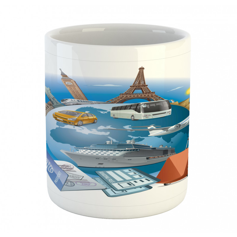 Business Travel Planet Earth Mug