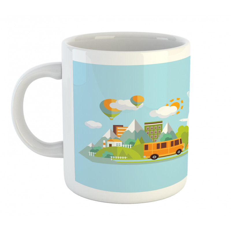 Adventure Vacation Journey Mug