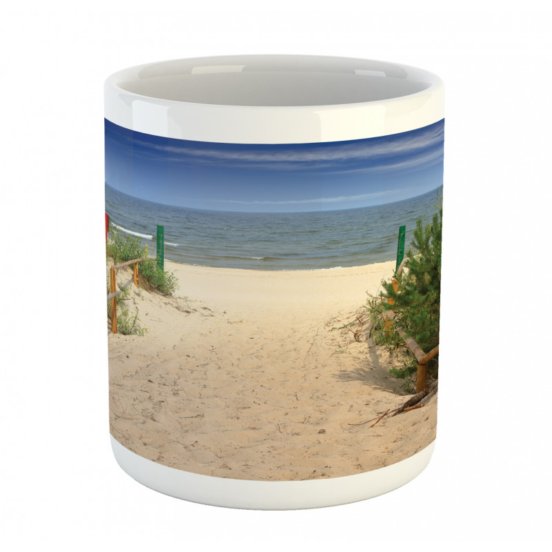 Sandy Peaceful Shore Mug