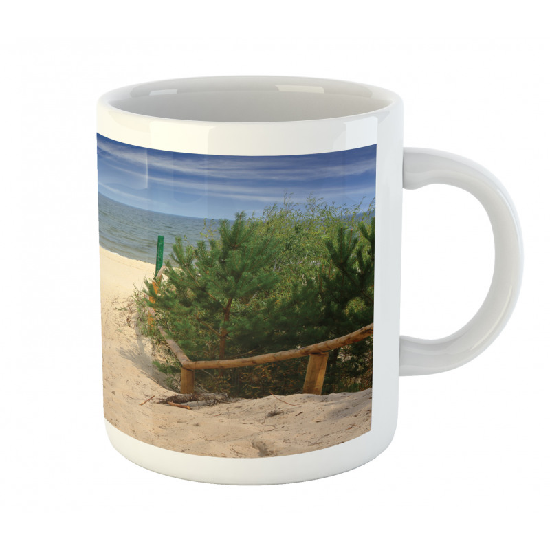 Sandy Peaceful Shore Mug