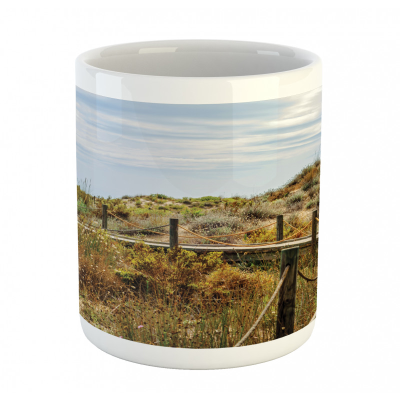 Boardwalk in Dunes Mug