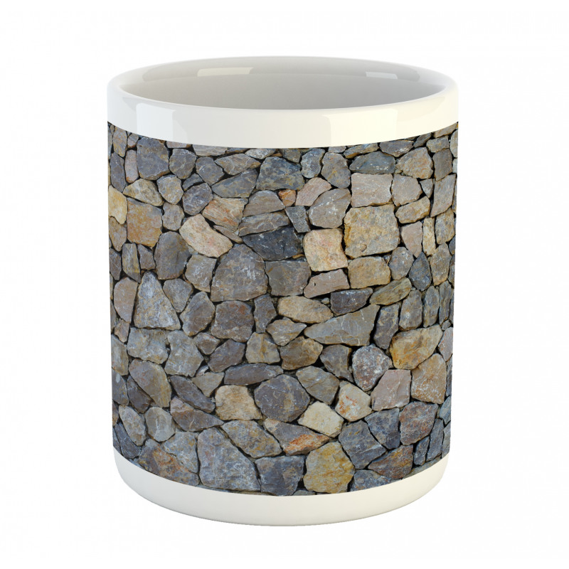 Grey and Beige Stones Mug