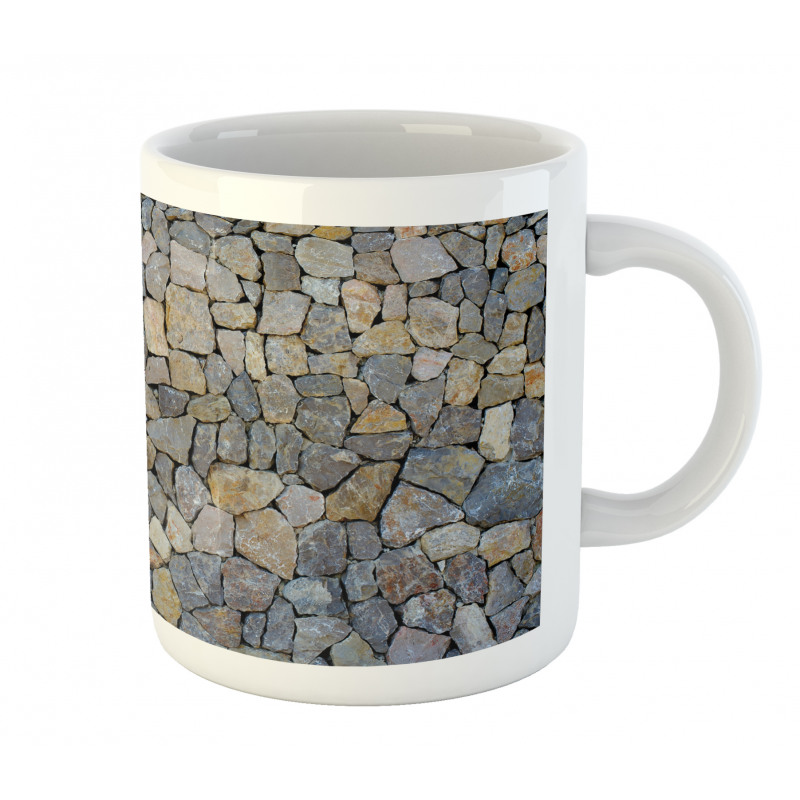 Grey and Beige Stones Mug