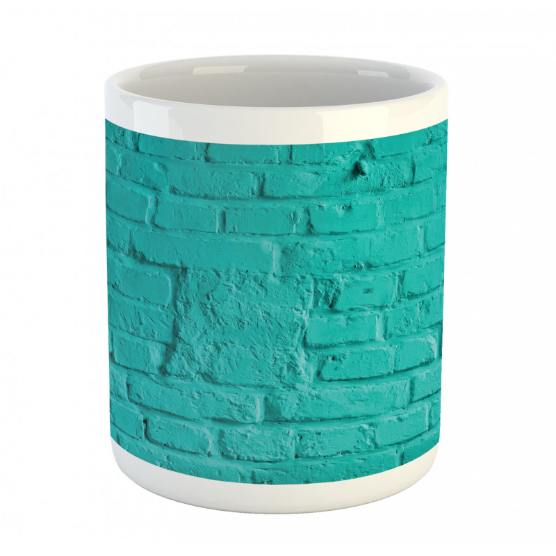 Turquoise Rough Wall Mug