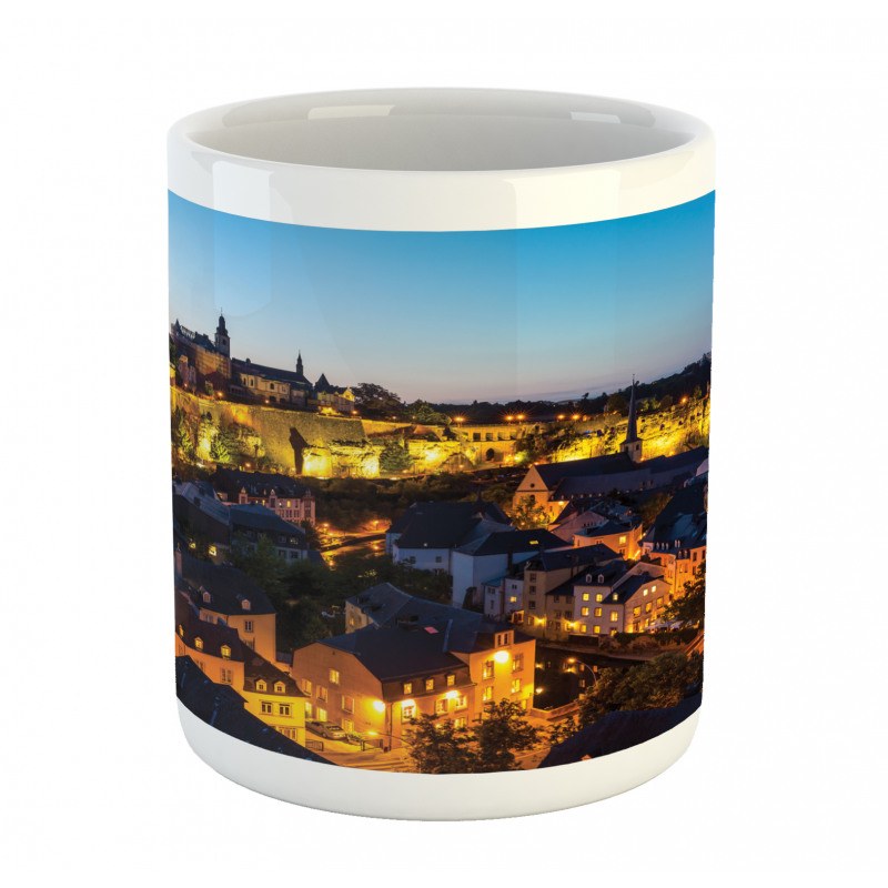 Luxembourg Downtown Mug