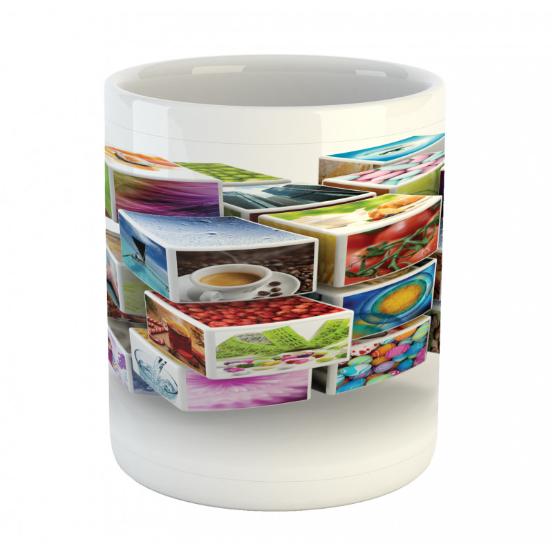 Colorful Life Style Photos Mug