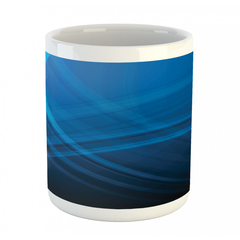 Ombre Style Abstract Backdrop Mug