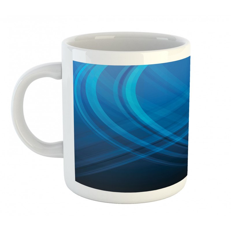 Ombre Style Abstract Backdrop Mug