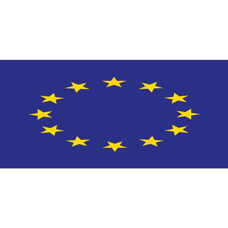 Simple European Union Flag Mug