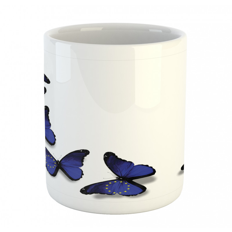 European Union Butterflies Mug