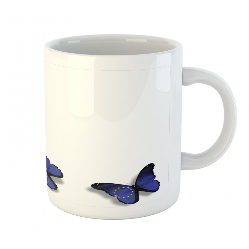 European Union Butterflies Mug