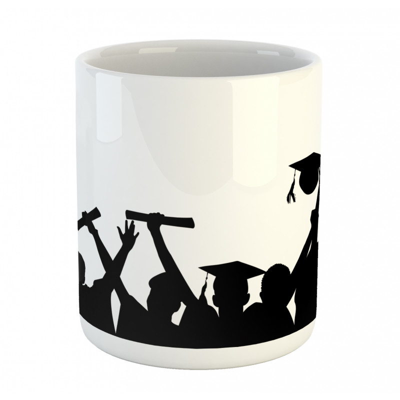 Graduates Silhouettes Mug