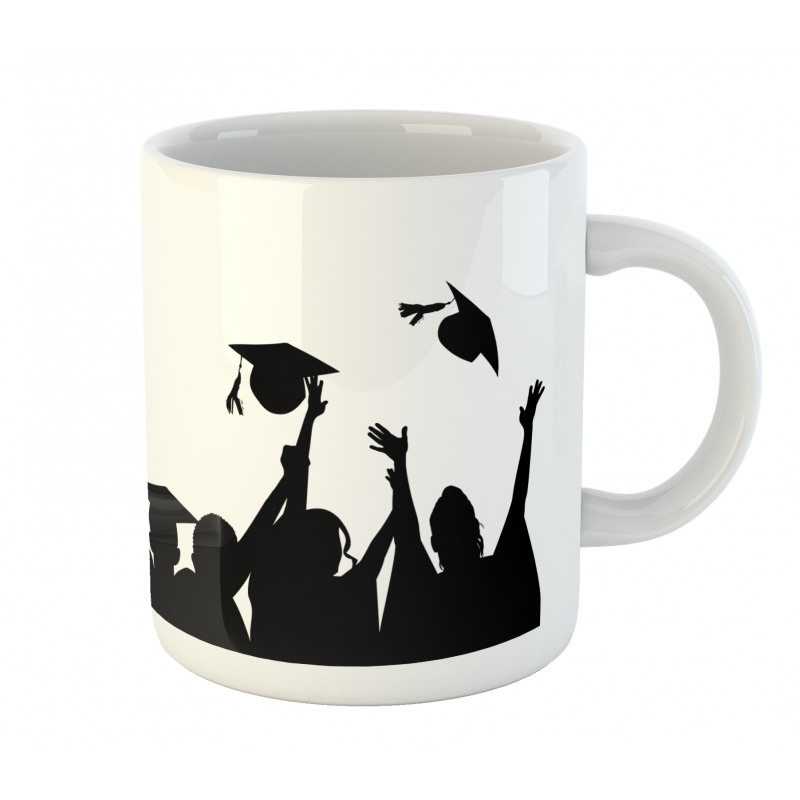 Graduates Silhouettes Mug