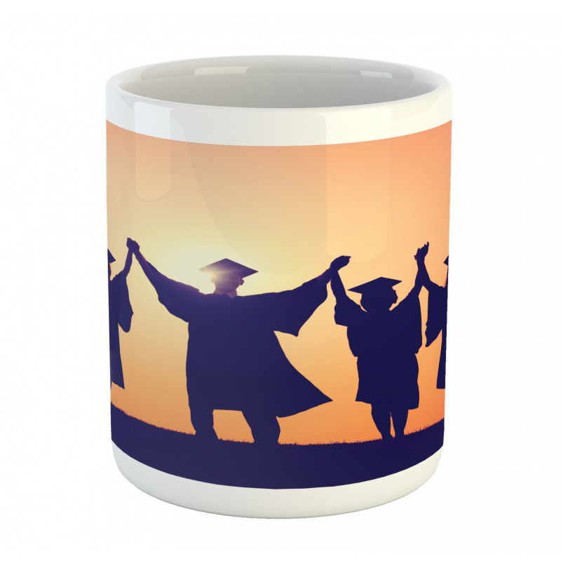 Students in Cap and Gown Mug