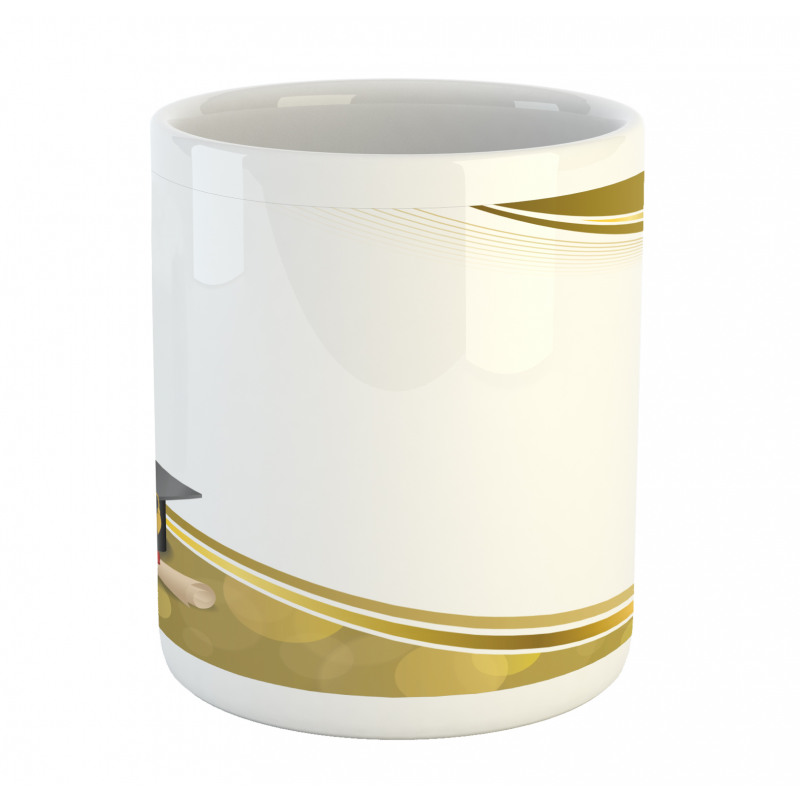 Cap and Ribbon Diploma Mug