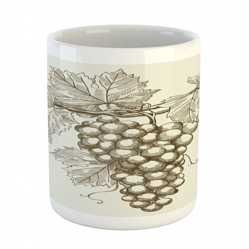 Ripe Fruits on Leafed Branch Mug