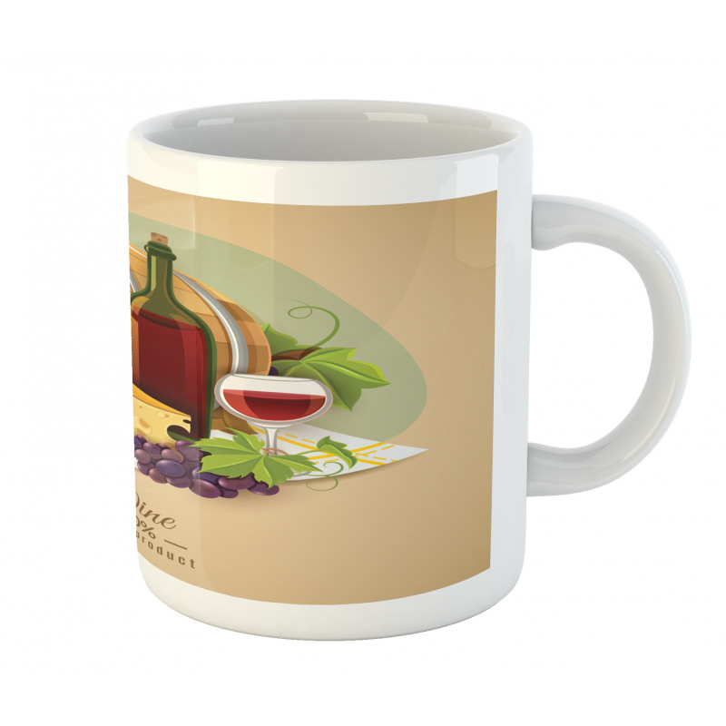 Wine Natural Product Picnic Mug